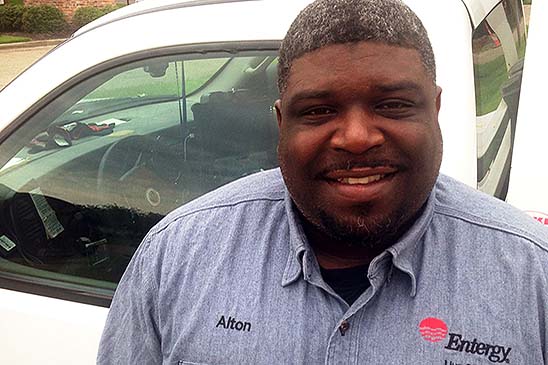 On a warm June morning, Alton Warr's kindness showed that Entergy employees and customers are all on the same team. 