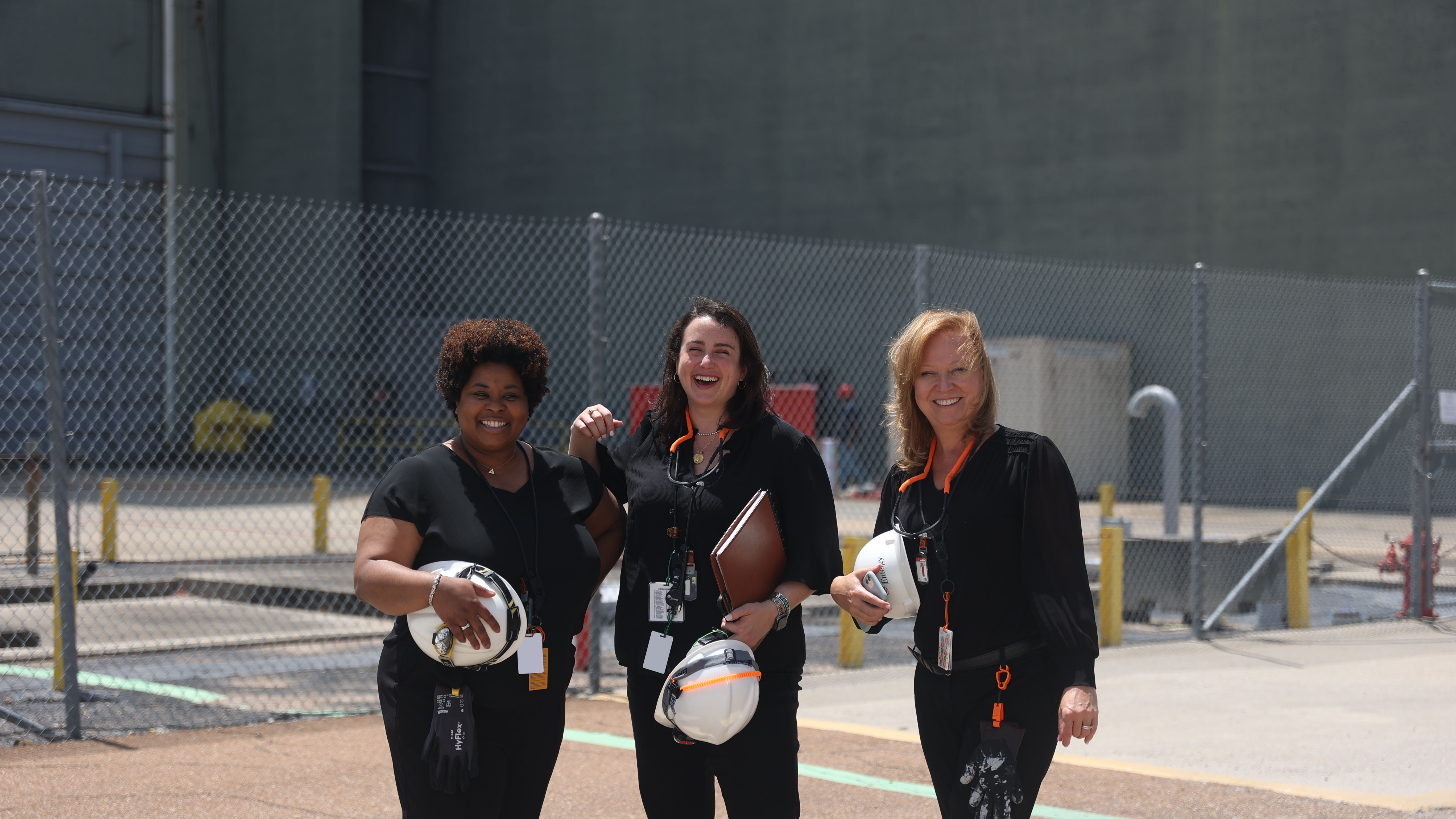 Pictured left to right: Tori Robinson, Grace Settoon and Valerie Myers