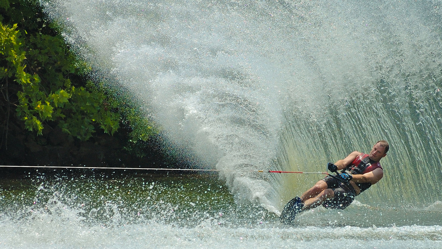 Watch for obstacles in the water and wear your life jacket. 