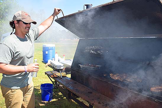 The inaugural Smokin’ Hot Cook-Off was held recently at the Mississippi Agriculture and Forestry Museum grounds. The cooking was serious, but the day was about fun, fellowship, and giving back, as all proceeds benefited local charities. 
