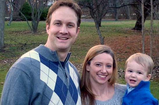 Tim Kloiber with his wife, Nicole, and son, Chase Tim Kloiber with his wife, Nicole, and son, Chase