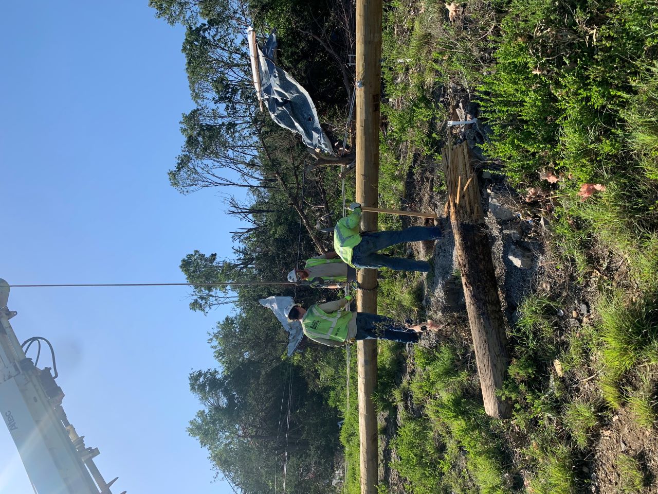 Damages near Highway 62 at Yellville