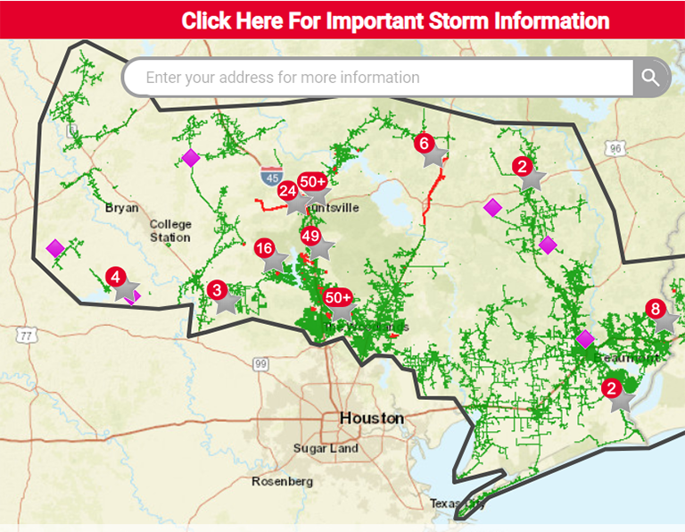 Entergy Texas Power Outage Map Noon Restoration Update   Friday, April 10, 2020
