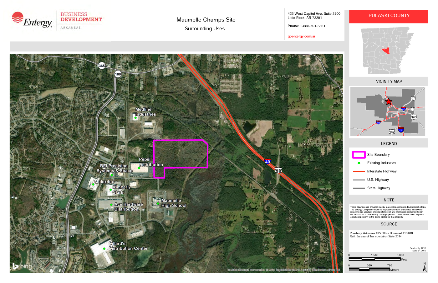 TSC site overview