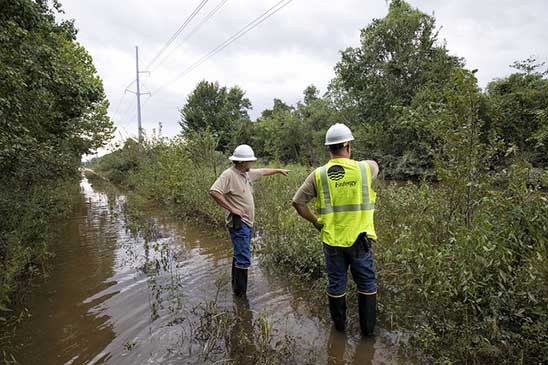 Entergy Employees Battle Harvey's Flooding | Entergy Newsroom