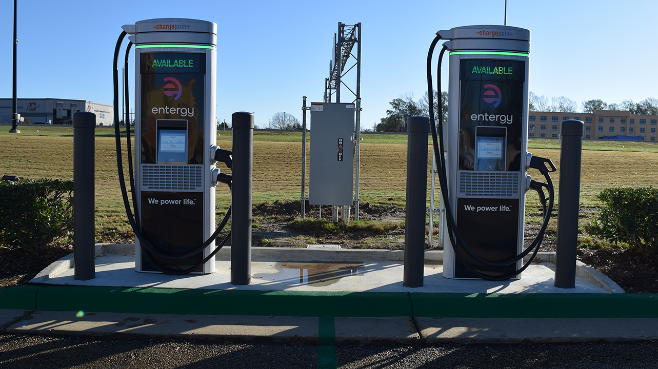 Entergy Mississippi opens corporation's first electric vehicle fast chargers