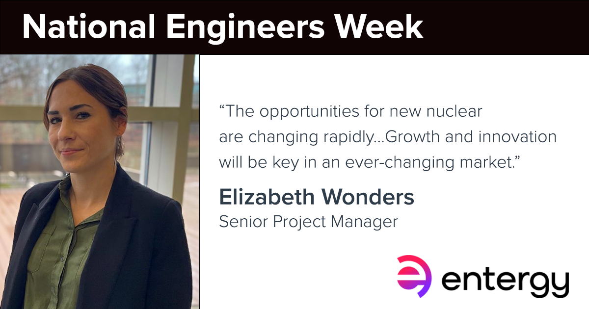 Elizabeth Wonders, senior project manager for advanced nuclear projects and technology.