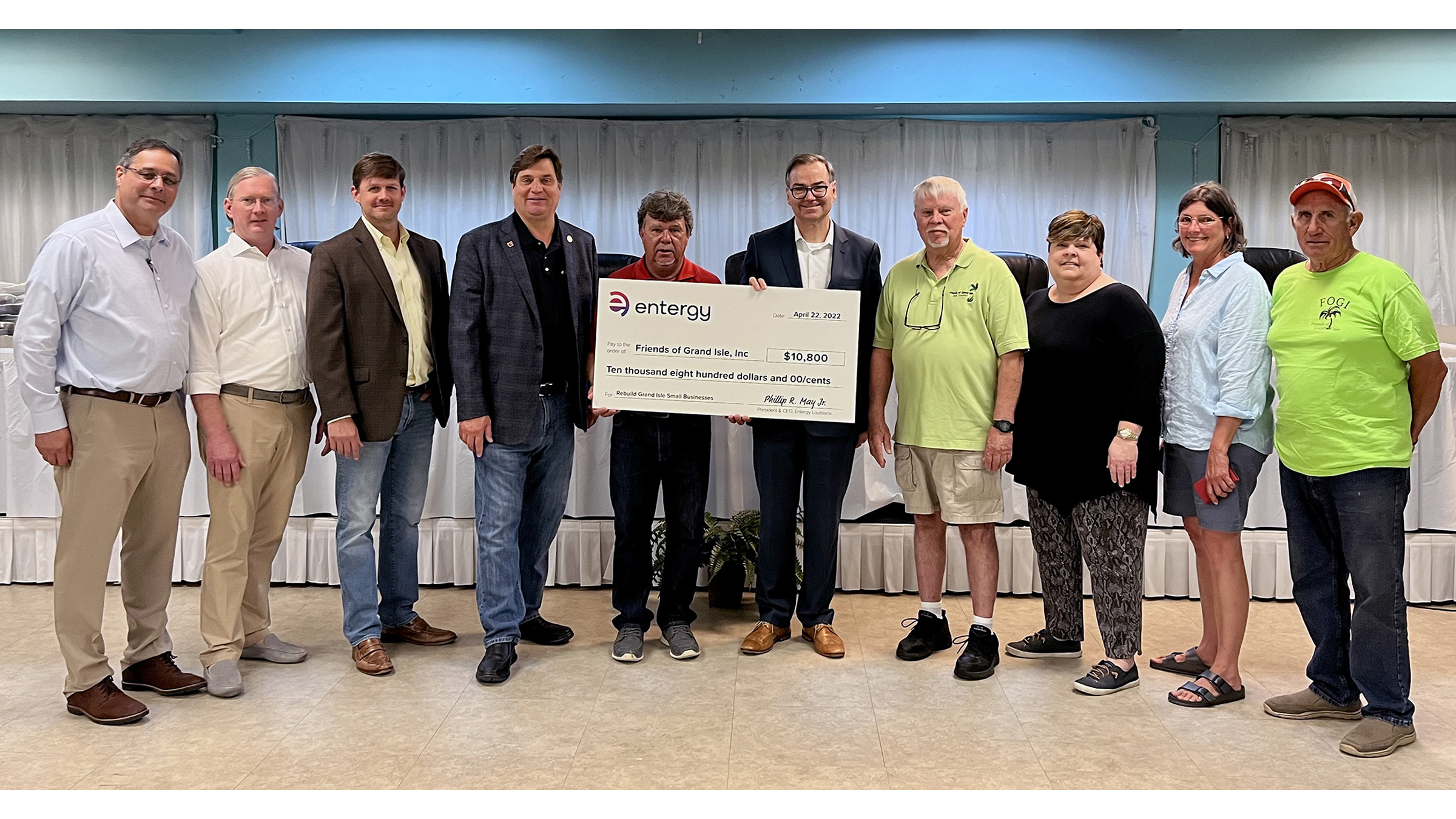 Entergy Louisiana helping Grand Isle businesses recover