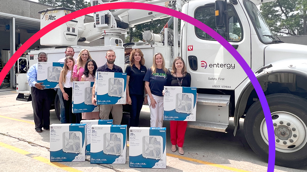 Entergy is donating $4.1 million to help vulnerable customers “beat the heat” this summer