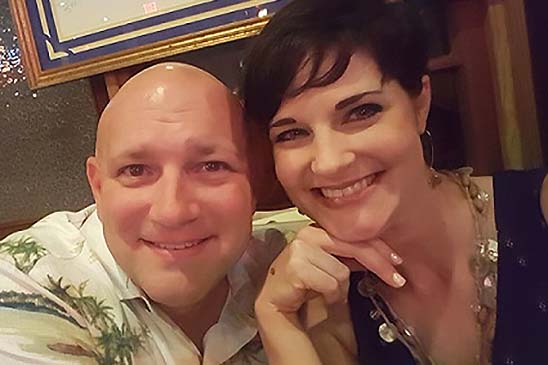 Jarrod Clavelle, who joined Entergy after active duty in the U.S. Nuclear Navy, has been part of the company for 22 years. He's pictured above with his wife, Apryl.