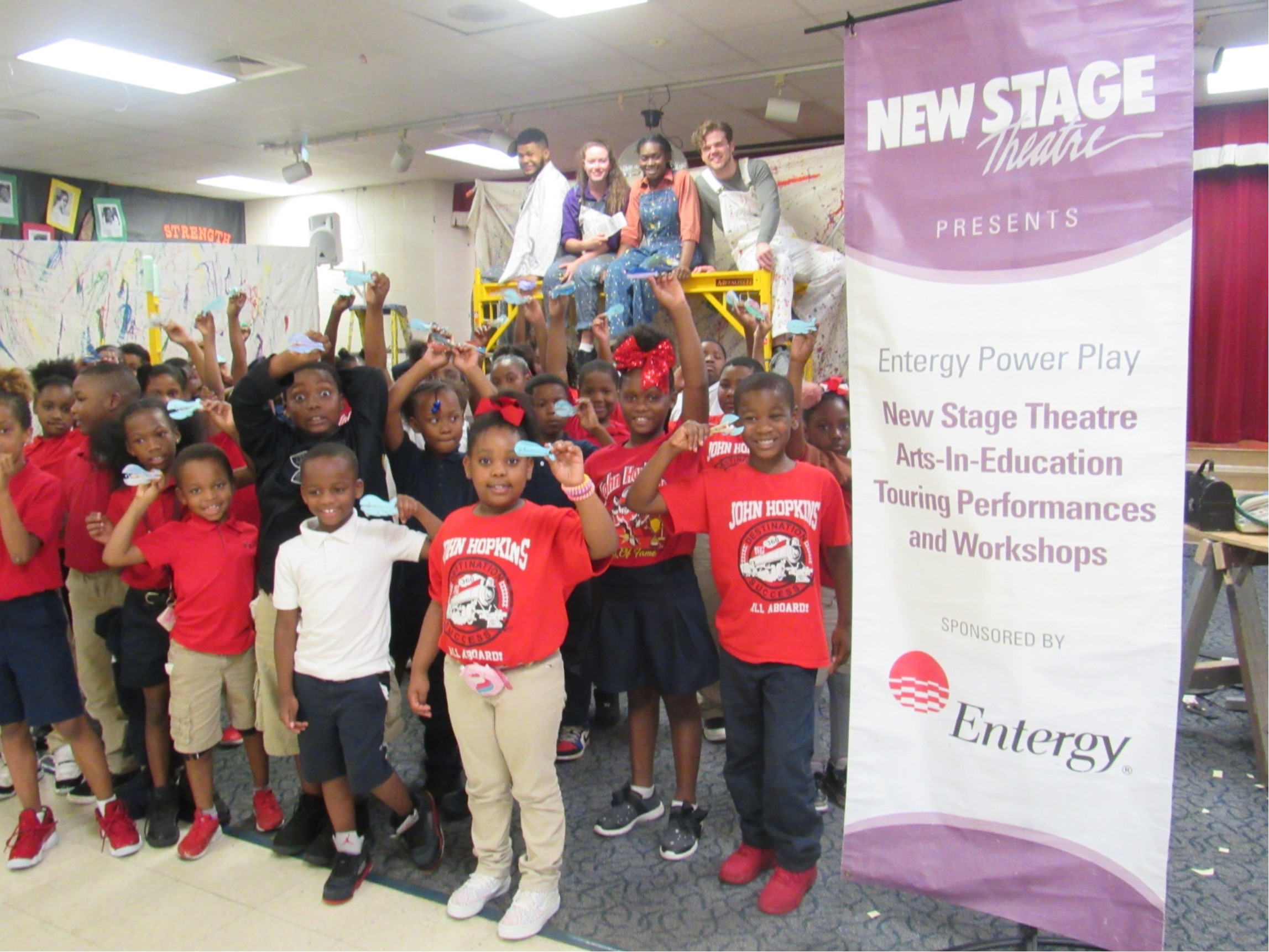 Entergy Power Play Supports New Stage Theatre Arts In Education Touring Program