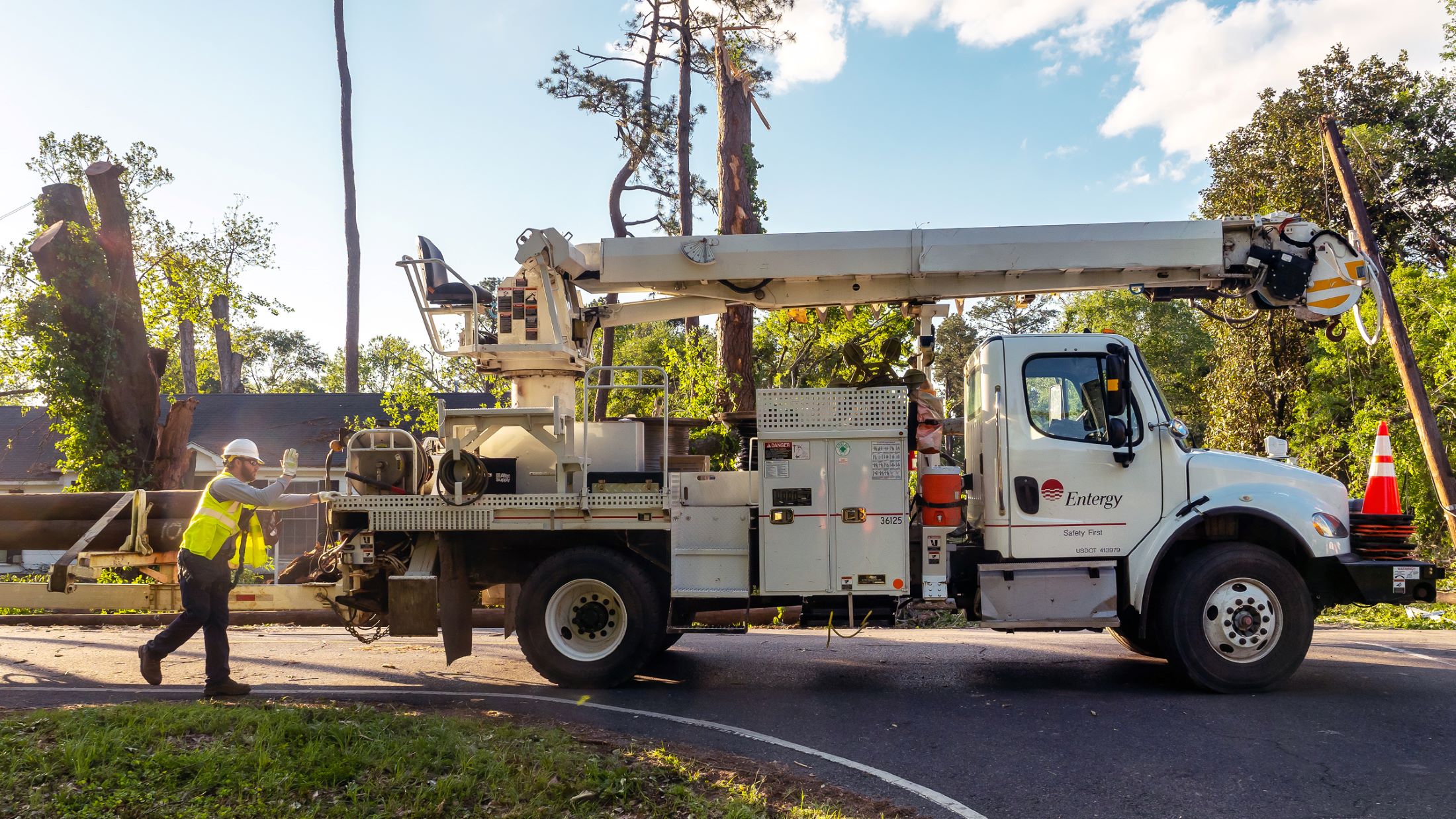 Crews Restore Power to Nearly All Louisiana Customers