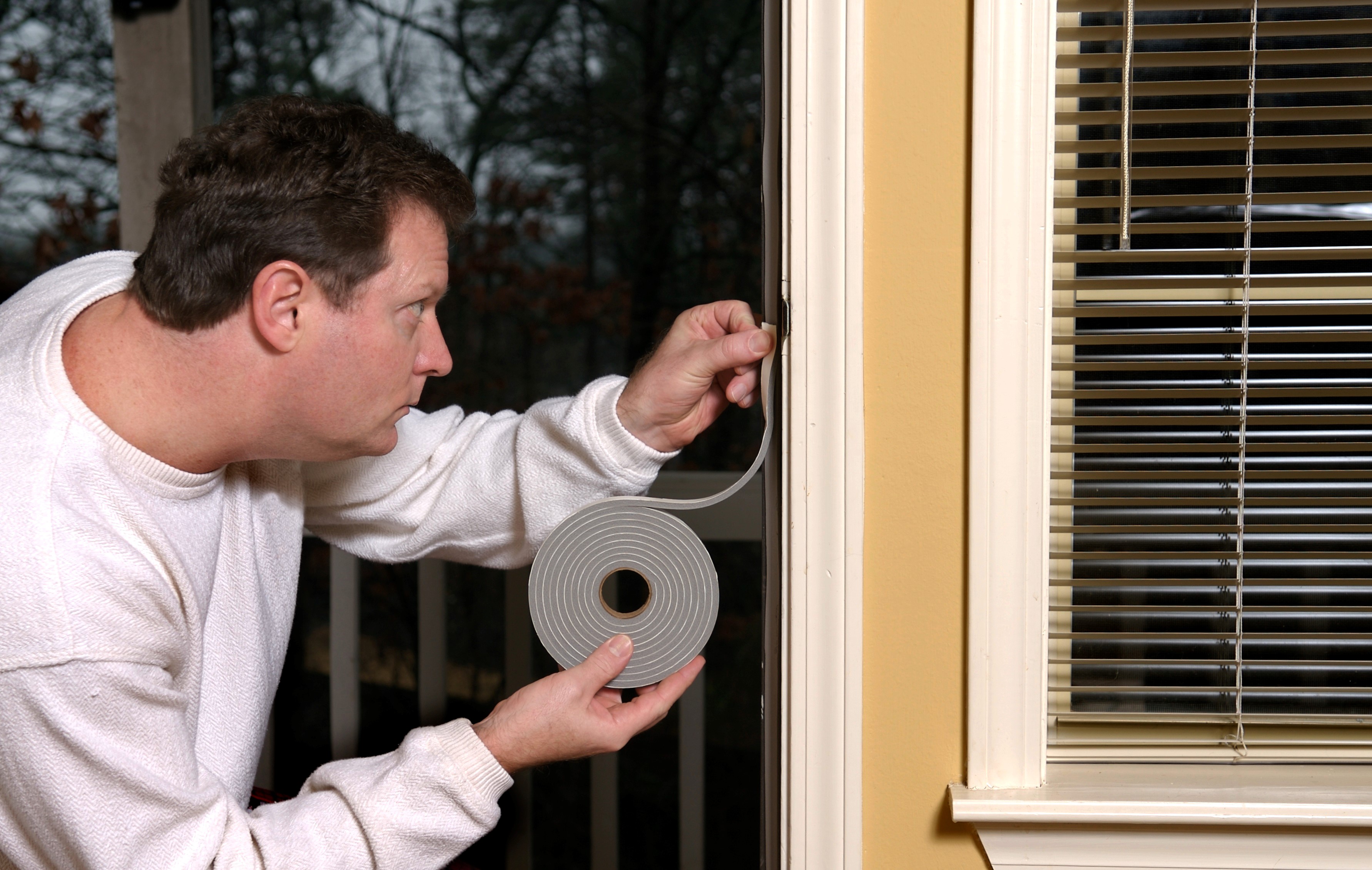 WEATHER STRIPPING CAN SAVE MONEY YEAR-ROUND