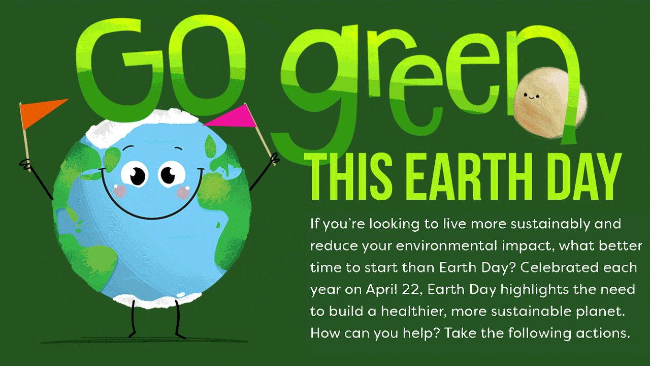 go green earth logo