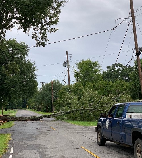 Entergy Louisiana Restoration Efforts For June 24 Storm