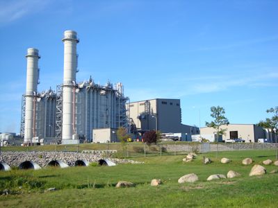 natural gas power plant